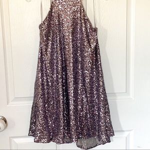 By Together High Neck Sequin Dress S